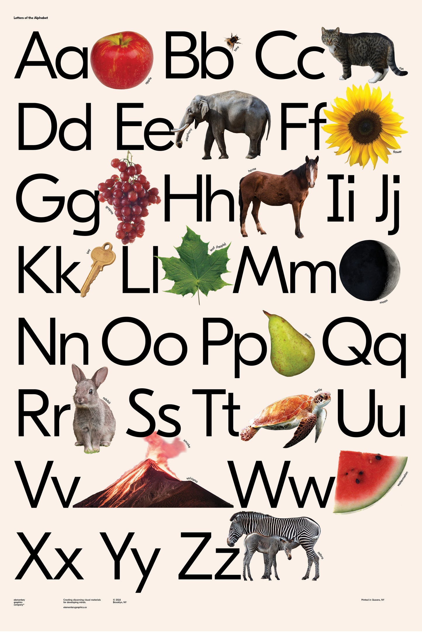 Alphabet Poster